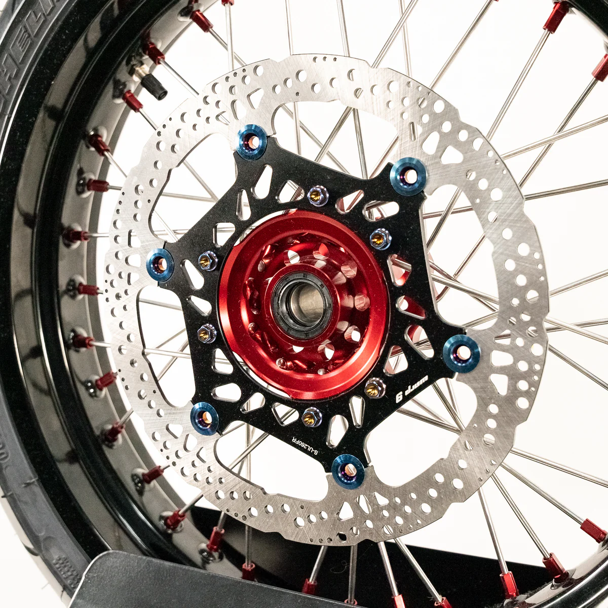 Warp9 17" Supermoto wheelset for Surron Ultra Bee - Image 4