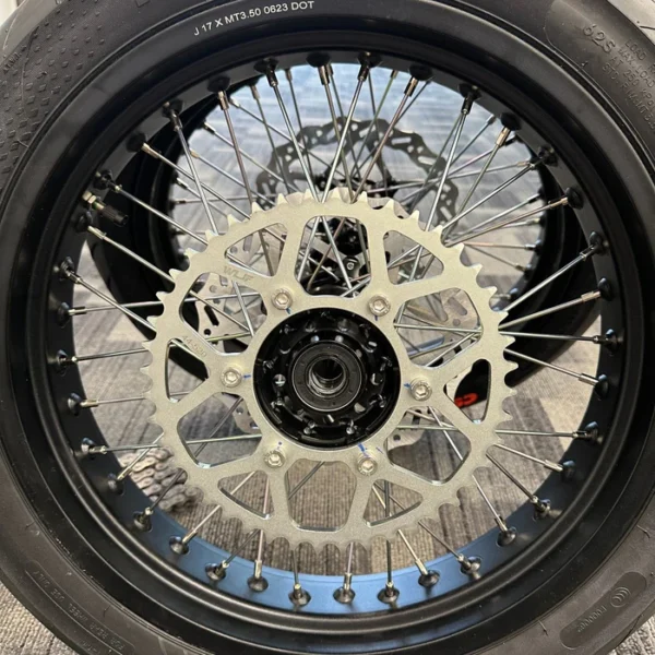 130 /70-17 Ultra Bee Supermoto Wheel Kit - Image 2