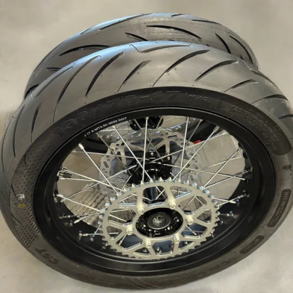 130 /70-17 Ultra Bee Supermoto Wheel Kit - Image 4