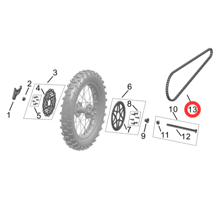 Hyper Bee O-Ring Chain (94 link, 41t sprocket) - Image 3