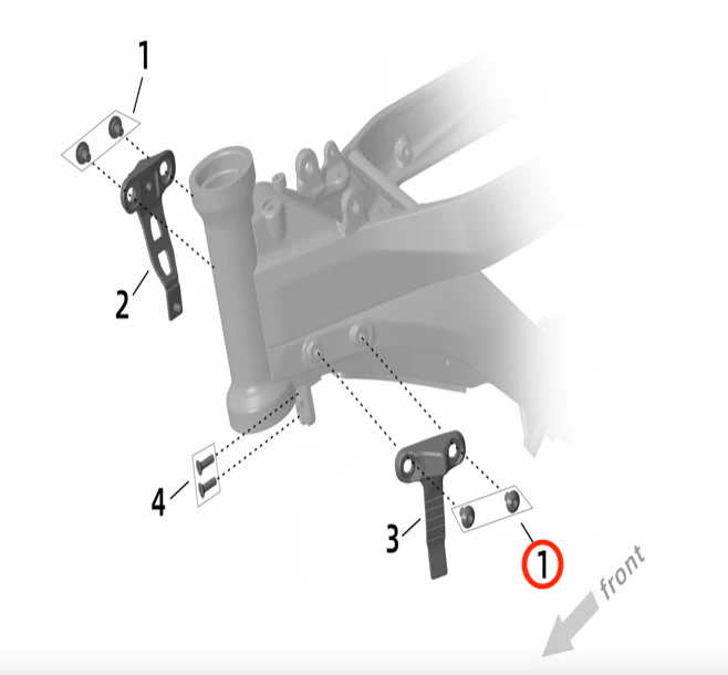 Ultra Bee Steering Block (LEFT) - Image 3