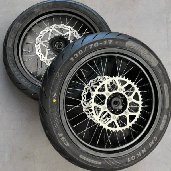 130 /70-17 Ultra Bee Supermoto Wheel Kit
