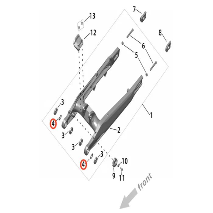 Ultra Bee Swingarm Washer